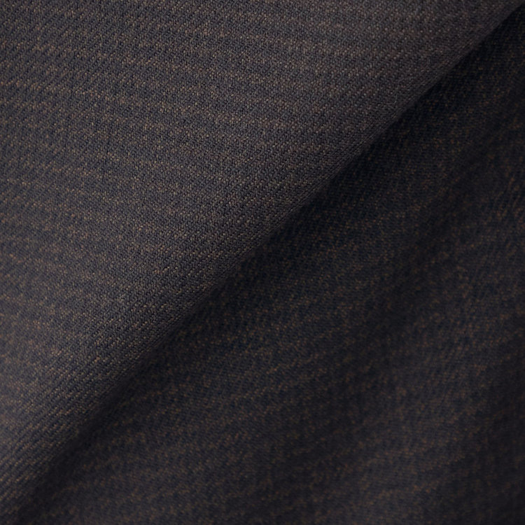 ブラックライン 【発送在庫あり】【SLIM TAPERED】【秋冬】ウールブレンドパンツ 0タック/ブラウン＆ブラック×ハウンドトゥース/ウォッシャブル/ウエストムーブ/※裾上げ必要 茶中間