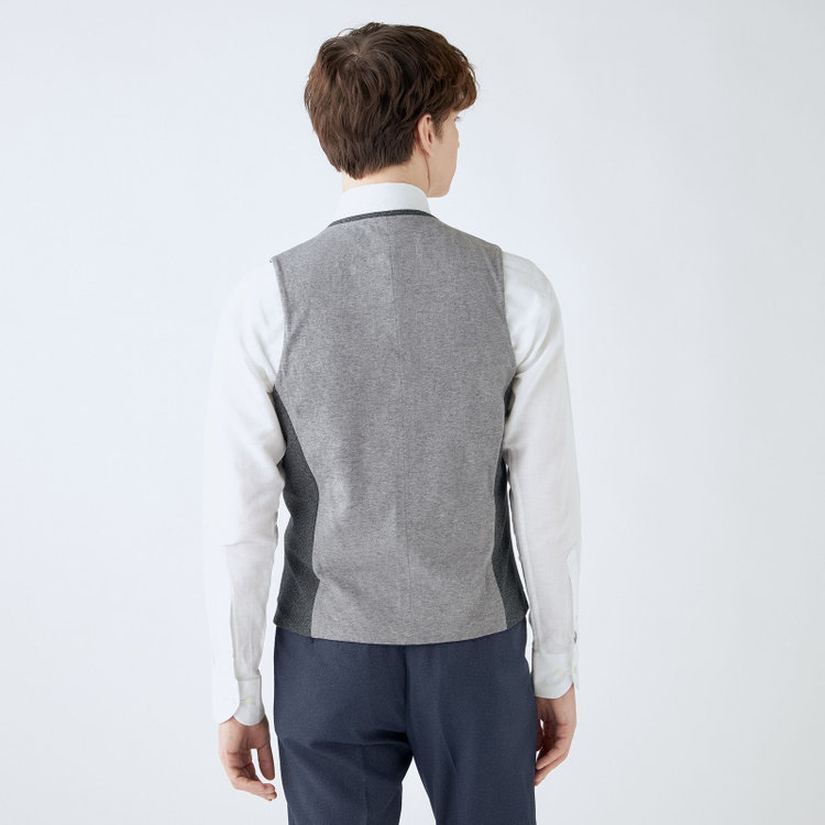 スーツセレクト 【WEB限定/OUTLET】【BL】【春夏】リバーシブルジレ(ベスト)/ネイビー＆グレー その他