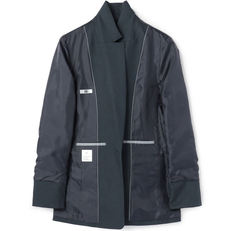 シルバーライン 【SILVER LINE】【年間】1釦シングルパンツスーツ/ネイビー/ウォッシャブル/Naturemier/4S SUSTAINABILITY&ECOLOGY FABRIC/※パンツ裾上げ済仕様 紺中間