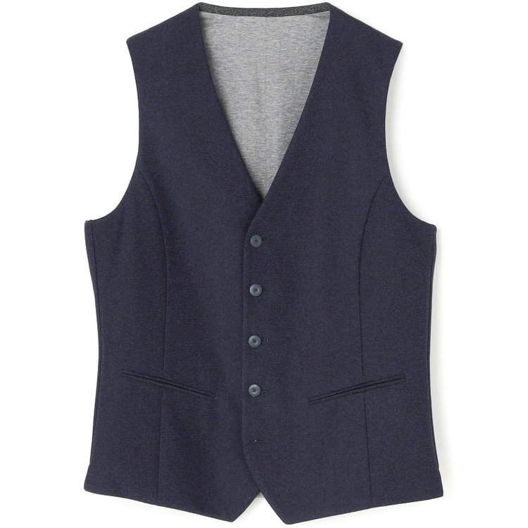 スーツセレクト 【WEB限定/OUTLET】【BL】【春夏】リバーシブルジレ(ベスト)/ネイビー＆グレー その他