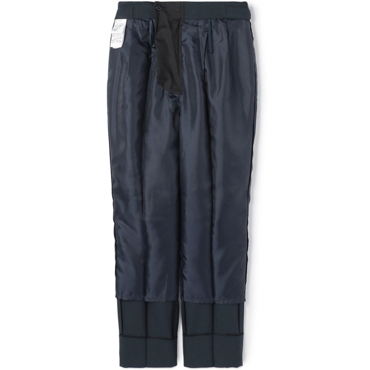 シルバーライン 【SILVER LINE】【年間】1釦シングルパンツスーツ/ネイビー/ウォッシャブル/Naturemier/4S SUSTAINABILITY&ECOLOGY FABRIC/※パンツ裾上げ済仕様 紺中間