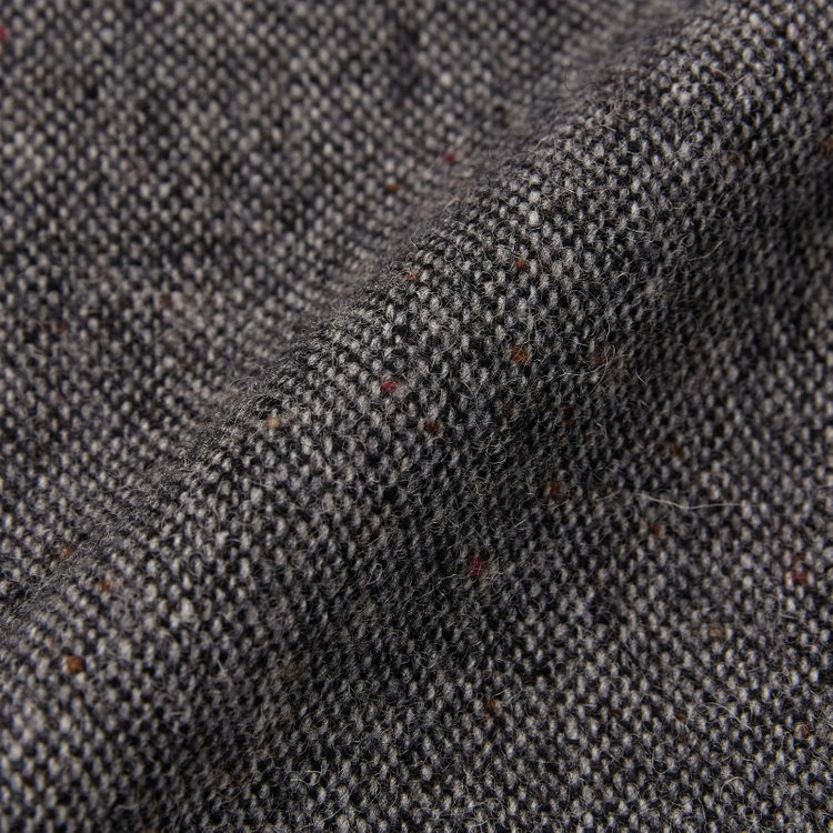 シルバーライン 【Take.it.easy】【秋冬】2タックワイドパンツ/グレー×ドネガルツイード/※裾上げ必要 グレー濃色