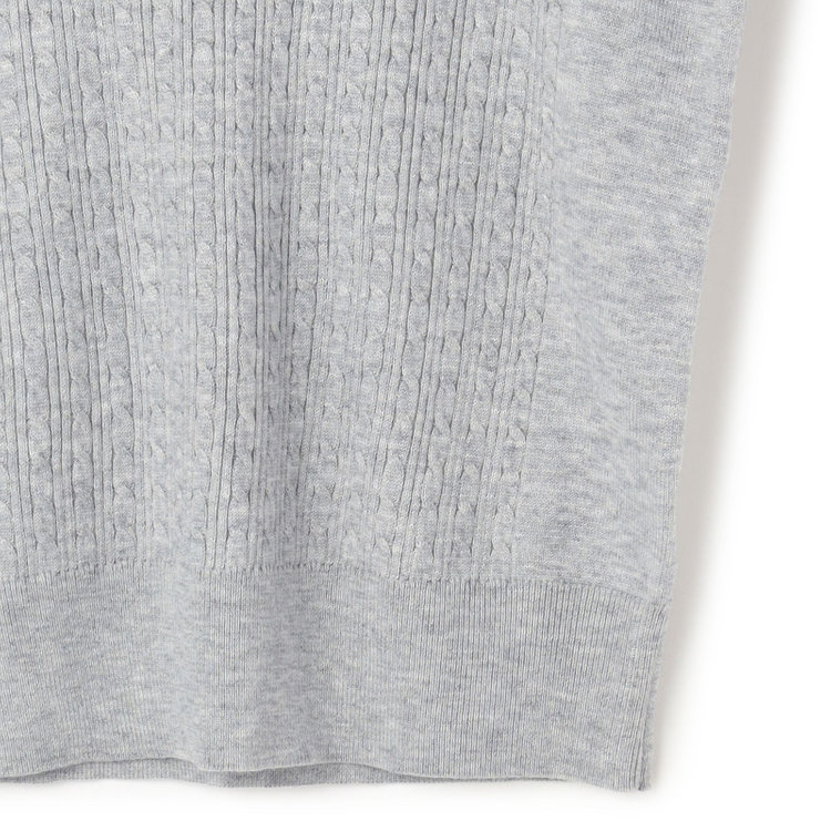 シルバーライン 【SL】【秋冬】 ハイネック ニットセーター/グレー/マシンウォッシャブル グレー淡色