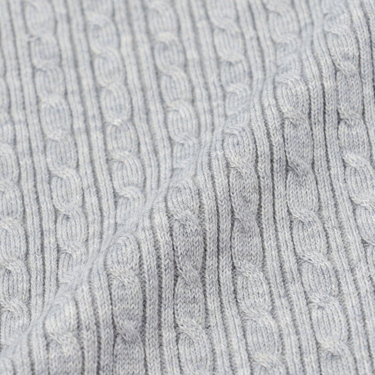 シルバーライン 【SL】【秋冬】 ハイネック ニットセーター/グレー/マシンウォッシャブル グレー淡色