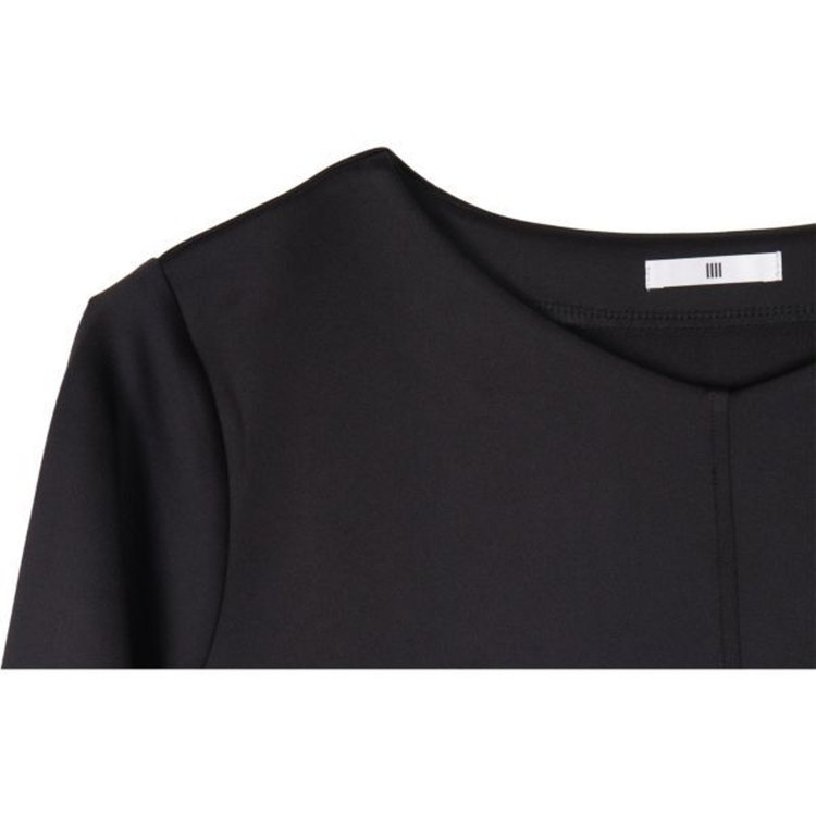 シルバーライン 【WEB限定/OUTLET】【SL/長袖】Vネック ストレートプルオーバー/ブラック ブラック系(黒)