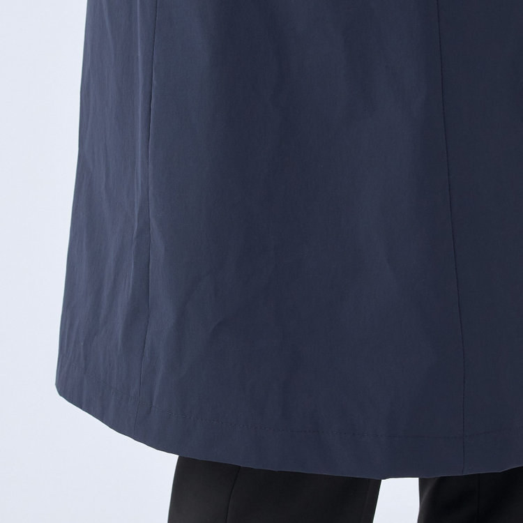 スーツセレクト 【SUIT SELECT×Samantha Thavasa】バックプリーツ トレンチコート/ネイビー 紺中間