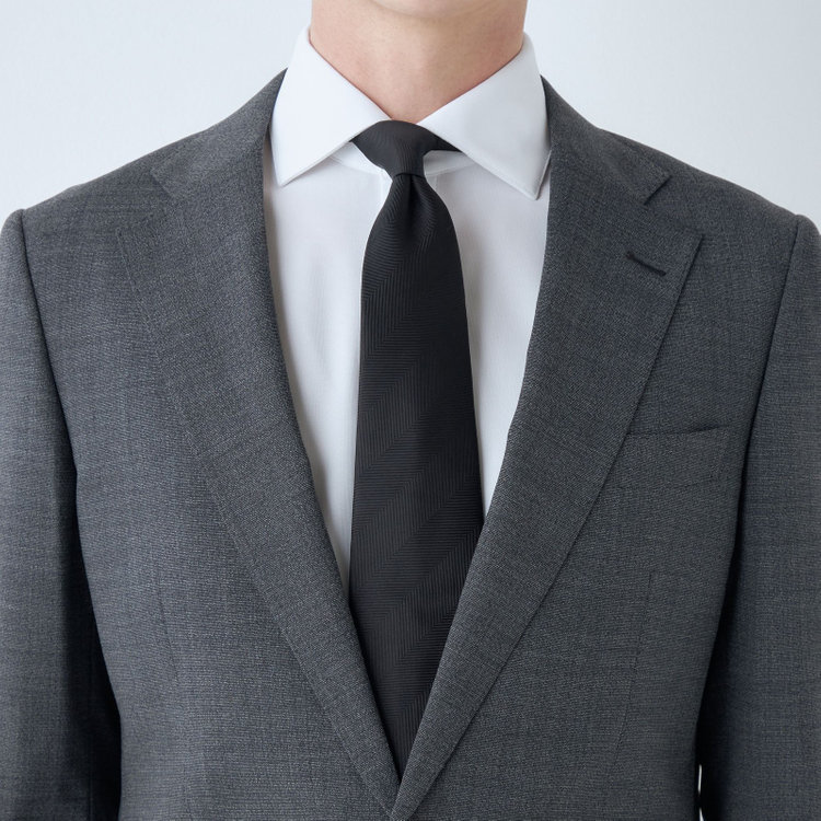 シルバーライン 【4S CROSS】【春夏】セットアップジャケット/グレー/パッチポケット グレー中間