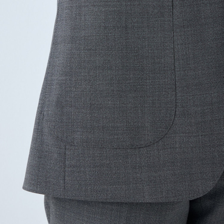 シルバーライン 【4S CROSS】【春夏】セットアップジャケット/グレー/パッチポケット グレー中間