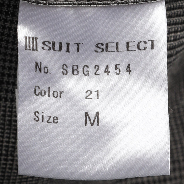 ブラックライン 【RBC】【春夏】ドローコード付きテーパードパンツ/グレー＆ブラック×グレンチェック/ウエストシャーリング/裾上げ済仕様 グレー中間