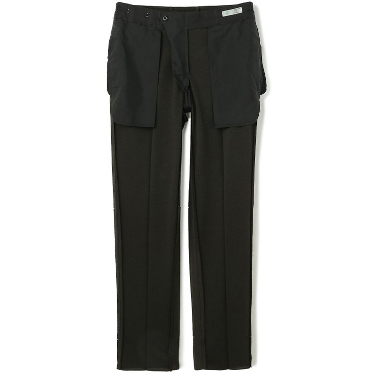 シルバーライン 【CLASSICO TAPERED】【春夏】1タックテーパードパンツ/カーキ/ウエストシャーリング仕様/4S SUSTAINABILITY&ECOLOGY FABRIC/※裾直し必要 緑濃色