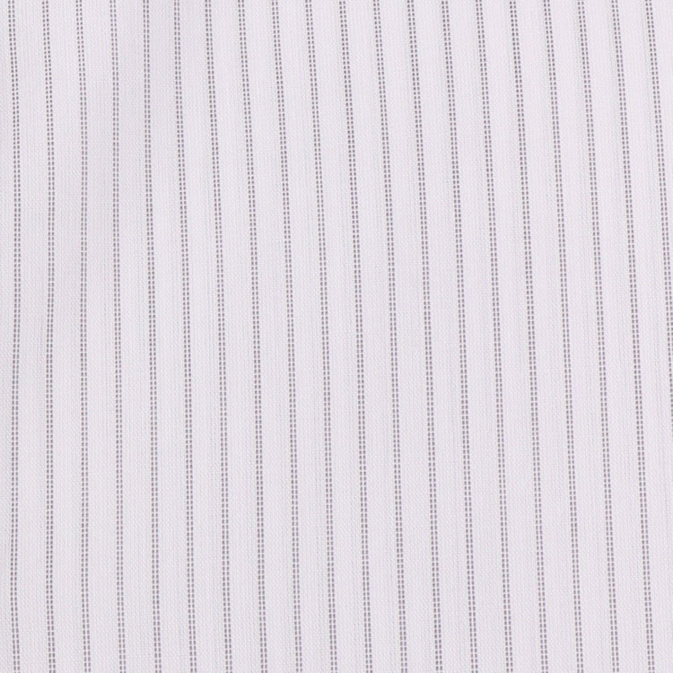シルバーライン 【WEB限定/OUTLET】【SL/長袖】レギュラーカラーブラウス/ホワイト×ストライプ ホワイト系(白)