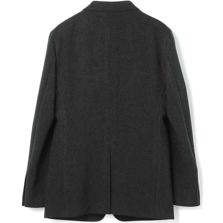 ブラックライン 【発送在庫あり】【SLIM TAPERED_2】【秋冬】2釦シングルスリーピーススーツ 0タック/グリーン/ウエストシャーリング/4S SUSTAINABILITY&ECOLOGY FABRIC/※パンツ裾上げ済仕様 緑濃色