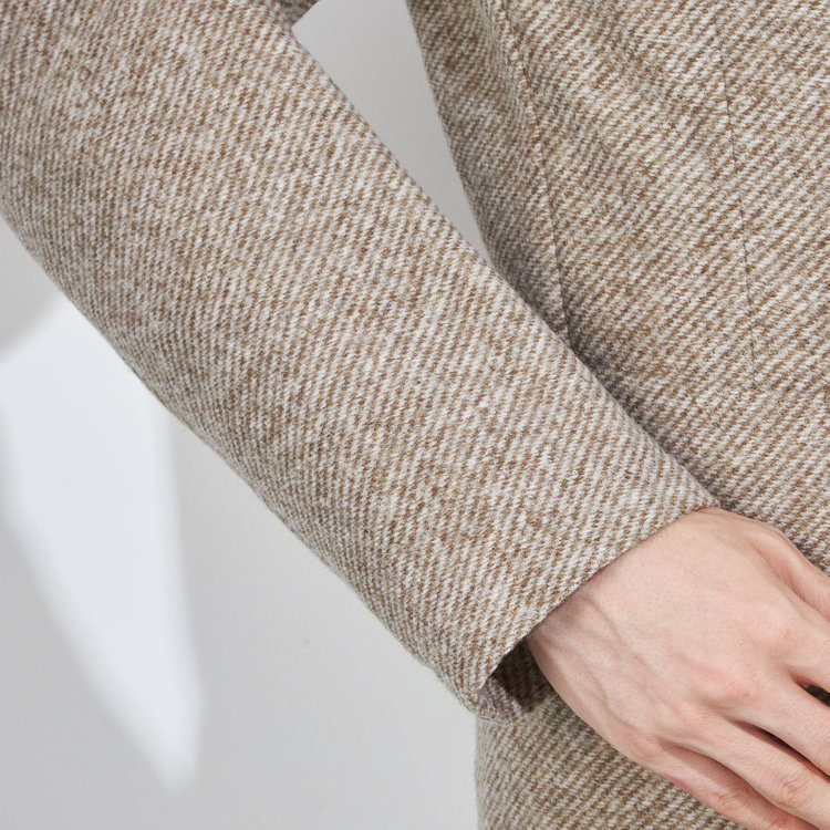 シルバーライン 【RBC】【秋冬】ジャージージャケット/ベージュ 茶淡色