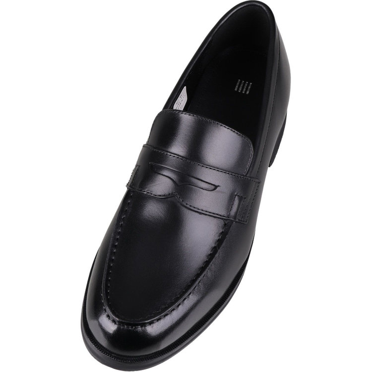 ブラックライン 【BL】ローファードレスシューズ/ブラック/牛革(LWG)/マッケイ製法/Vibram ブラック系(黒)