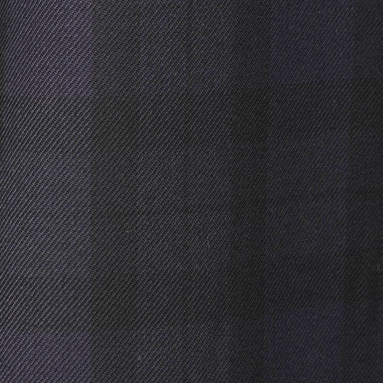 スーツセレクト 【WEB限定/OUTLET】【CLASSICO TAPERED】【年間】2釦ピークドラペルシングルタキシードスーツ 1タック/ブラック＆ネイビー＆グリーン×ブラックウォッチ ブラック系(黒)