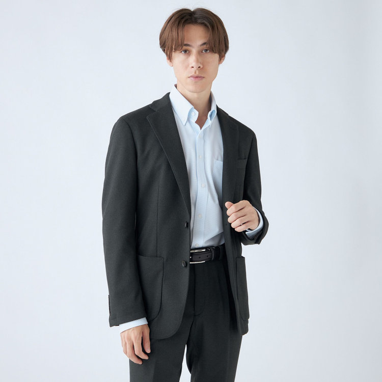 シルバーライン 【RBC】【秋冬】2釦ジャケット/ダークグリーン/パッチポケット/4S SUSTAINABILITY&ECOLOGY FABRIC 緑濃色