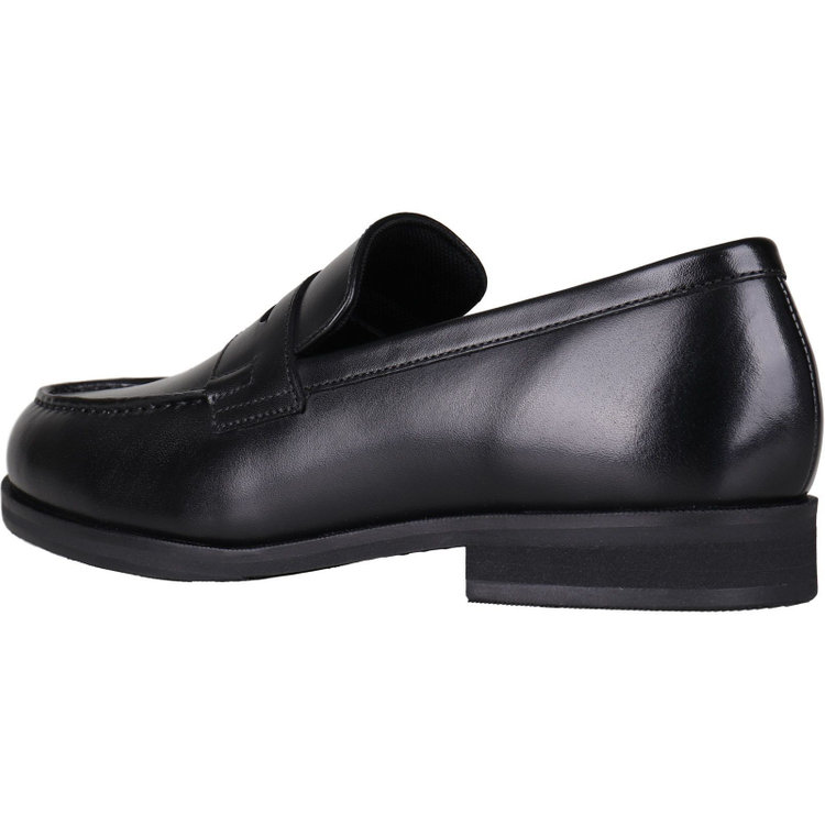 ブラックライン 【BL】ローファードレスシューズ/ブラック/牛革(LWG)/マッケイ製法/Vibram ブラック系(黒)