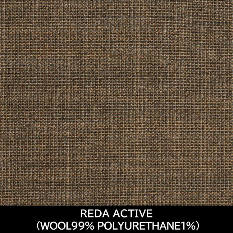 スーツセレクト 【国内縫製】【WOMEN'S】【パターンオーダー】【RELAX TAPERED】【春夏】スーツ/ブラウン/REDA ACTIVE (WOOL99%) グレー濃色