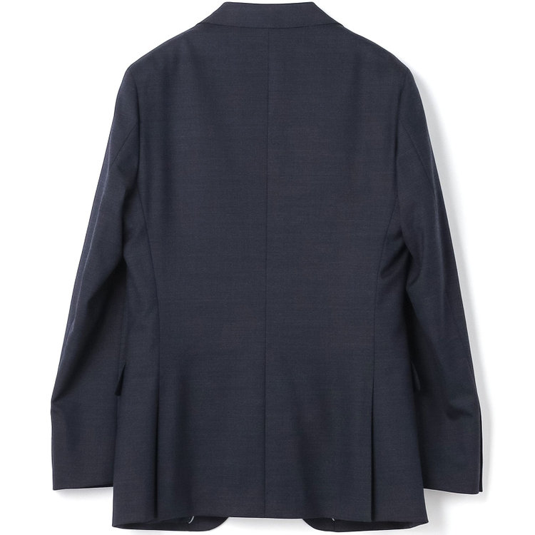 シルバーライン 【CLASSICO TAPERED】【年間】【結婚式対応可】2釦シングルフォーピーススーツ 1タック/ネイビー＋コーディネートパンツグレー/両面ジレ/ウエストムーブ/4S SUSTAINABILITY&ECOLOGY FABRIC/※裾上げ必要 紺中間