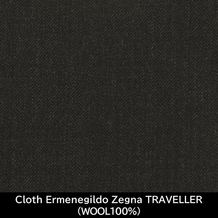 スーツセレクト 【日本製】【MEN'S】【パターンオーダー】【CLASSICO TAPERED W】【春夏】スーツ/ダークグレー/Cloth Ermenegildo Zegna TRAVELLER(WOOL100%) グレー系(灰)