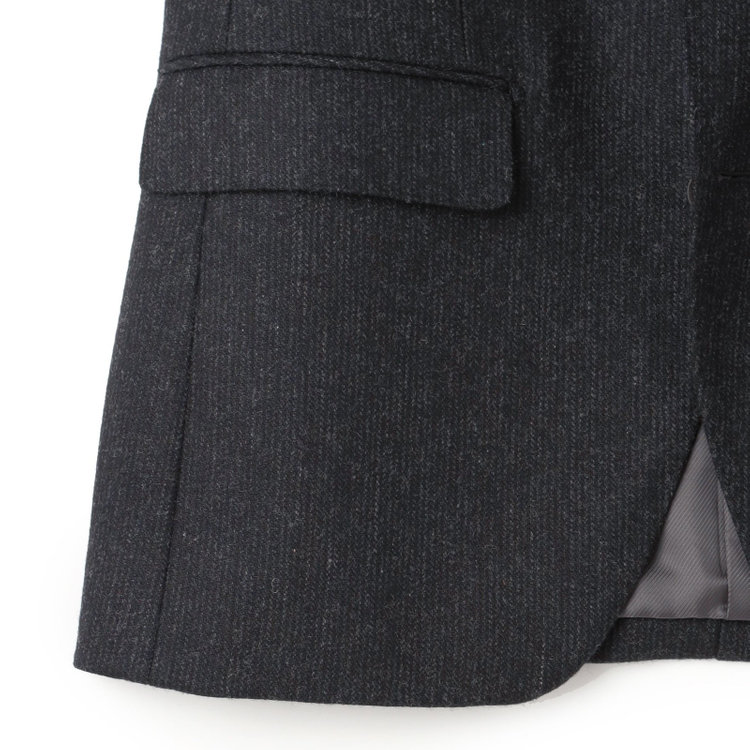 シルバーライン 【CLASSICO TAPERED】【秋冬】2釦シングルスーツ 1タック/グレー/RE:NEWOOL/※裾上げ必要 グレー中間