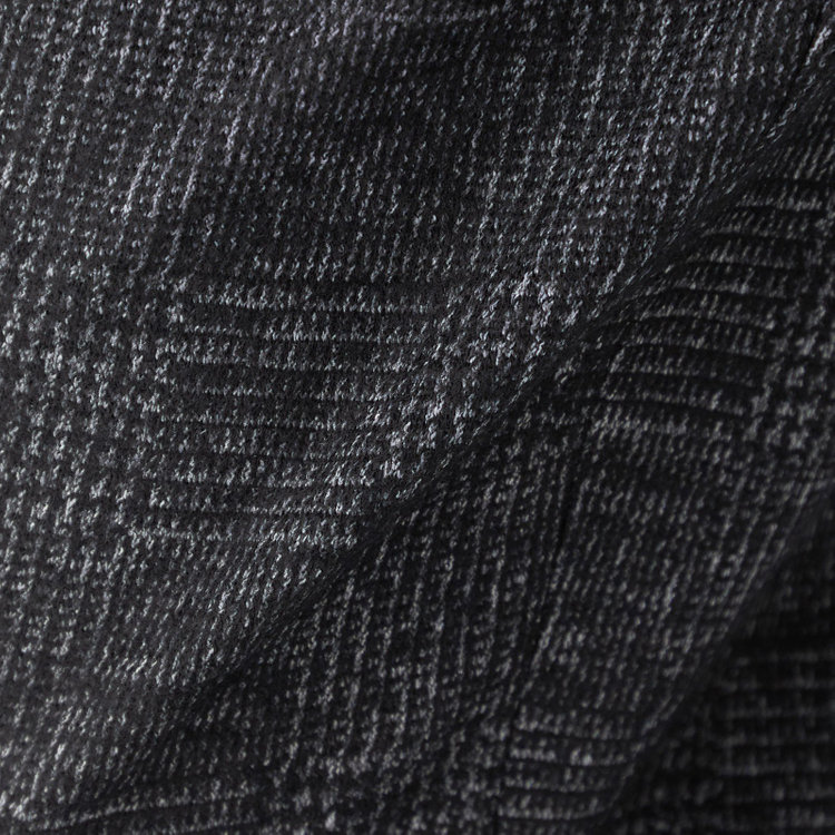 シルバーライン 【発送在庫あり】【RBC】【秋冬】ウールブレンド1タックテーパードパンツ/グレー×グレンチェック/ウエストムーブ/※裾上げ必要 グレー濃色