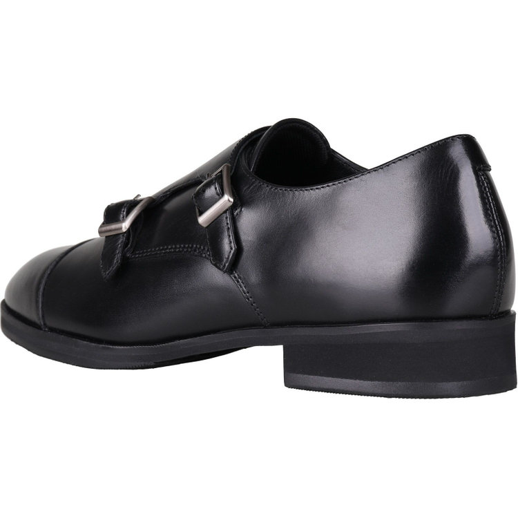 ブラックライン 【BL】ダブルモンクストラップ ドレスシューズ/ブラック/牛革(LWG)/マッケイ製法/Vibram ブラック系(黒)