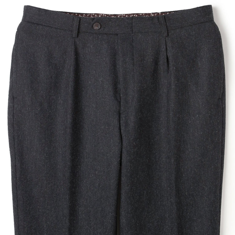 シルバーライン 【CLASSICO TAPERED】【秋冬】2釦シングルスーツ 1タック/グレー/RE:NEWOOL/※裾上げ必要 グレー中間