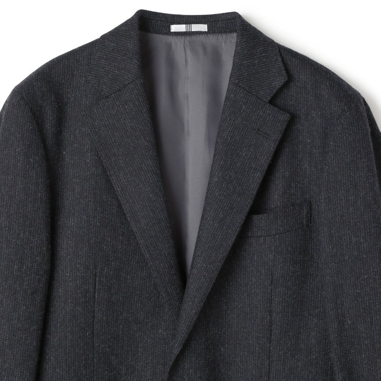 シルバーライン 【CLASSICO TAPERED】【秋冬】2釦シングルスーツ 1タック/グレー/RE:NEWOOL/※裾上げ必要 グレー中間