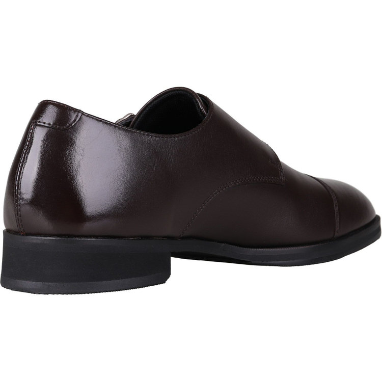 ブラックライン 【BL】ダブルモンクストラップ ドレスシューズ/ブラウン/牛革(LWG)/マッケイ製法/Vibram ブラウン系(茶)