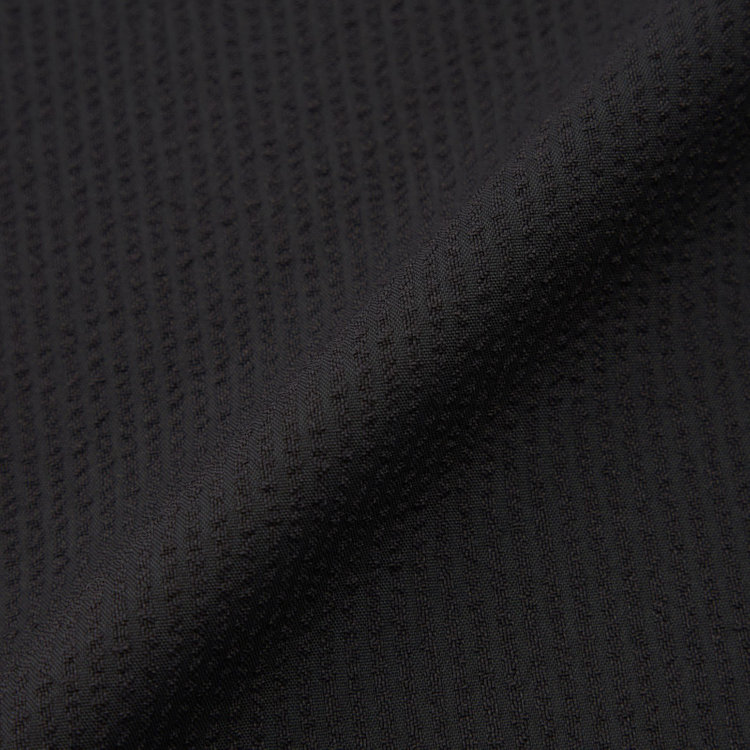 シルバーライン シアサッカーポケットチーフ/ブラック 黒