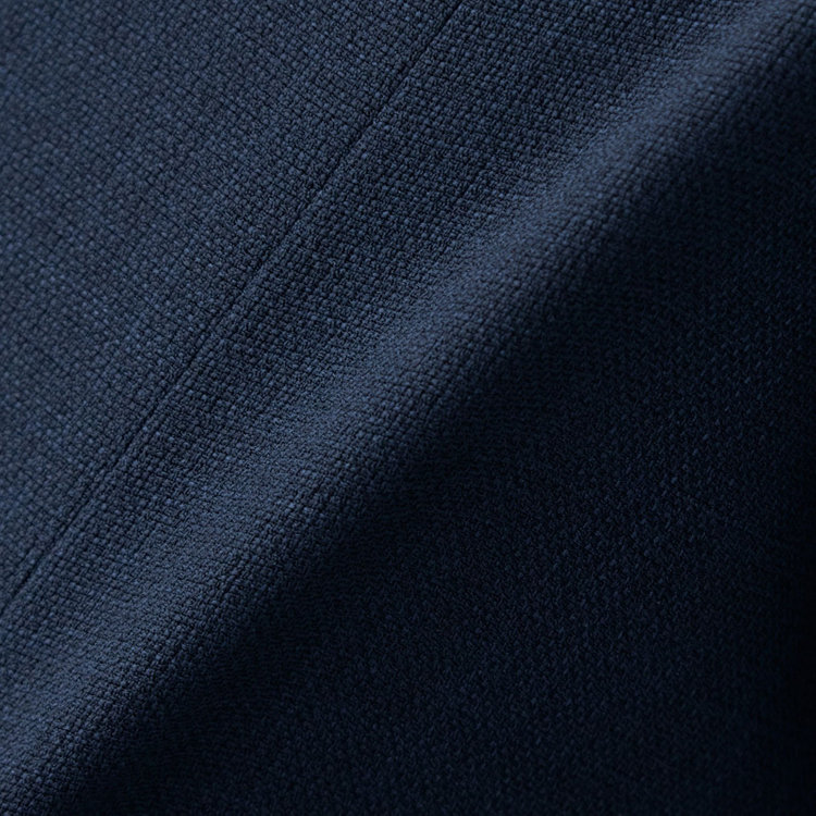 ブラックライン 【SL】【春夏】ノーカラー七分袖ジャケット/ネイビー/ウォッシャブル ネイビー系(紺)