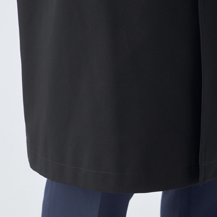 ブラックライン 【BL】ダブルラグランベルテッドコート/ブラック/WATERPROOF/4S SOLOTEX 黒