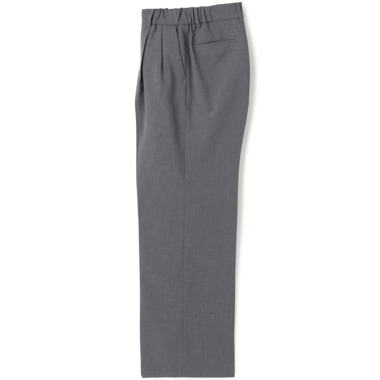 シルバーライン 【RELAX WIDE】【春夏】 2釦シングルジャケットワイドパンツスーツ/グレー/4S SUSTAINABILITY&ECOLOGY FABRIC/※パンツ裾上げ済仕様 グレー濃色