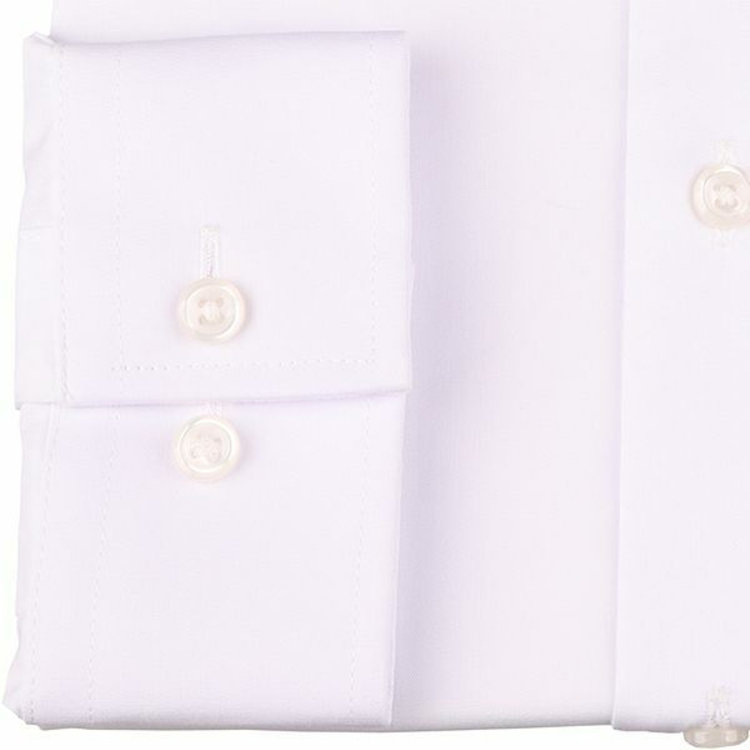 ブラックライン 【WEB限定/OUTLET】【BLACK LINE】【形態安定】レギュラードレスワイシャツ/ホワイト×ブロード ホワイト系(白)