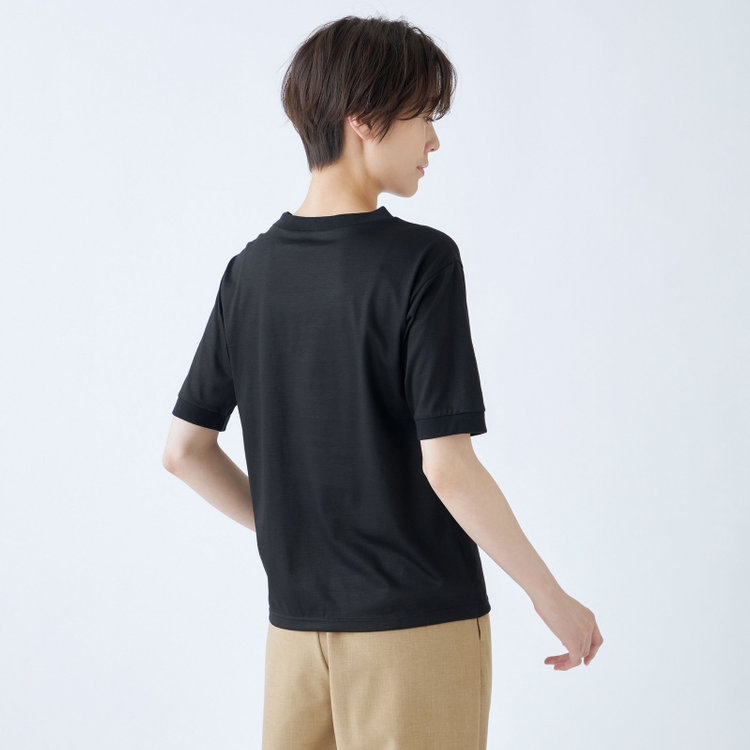 シルバーライン 【SILVER LINE/半袖】Tシャツ/ブラック 黒