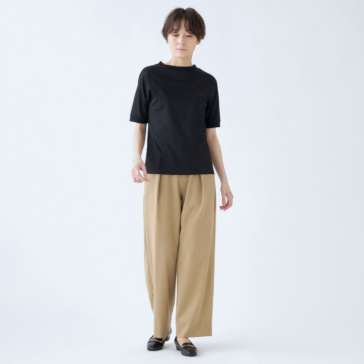 シルバーライン 【SILVER LINE/半袖】Tシャツ/ブラック 黒