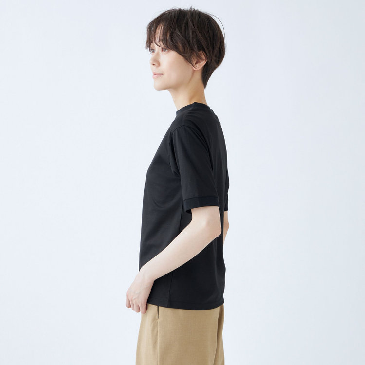 シルバーライン 【SILVER LINE/半袖】Tシャツ/ブラック 黒
