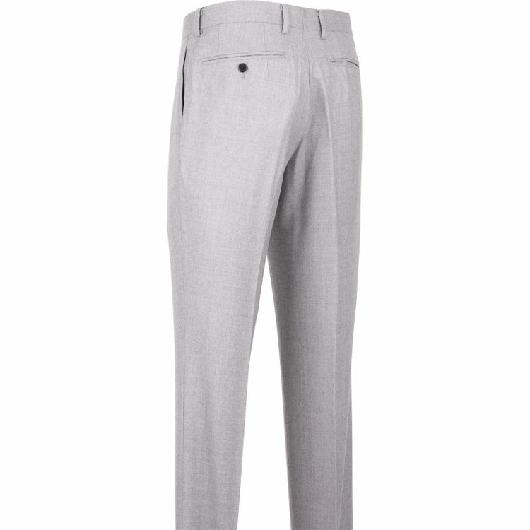 SUIT SELECT　アウトレット 【WEB限定/OUTLET/汚れ・キズ等有】【WEB限定/OUTLET】【CLASSICO TAPERED】【秋冬】ウールブレンドパンツ 1タック/ライトグレー※裾直し必要 グレー系(灰)