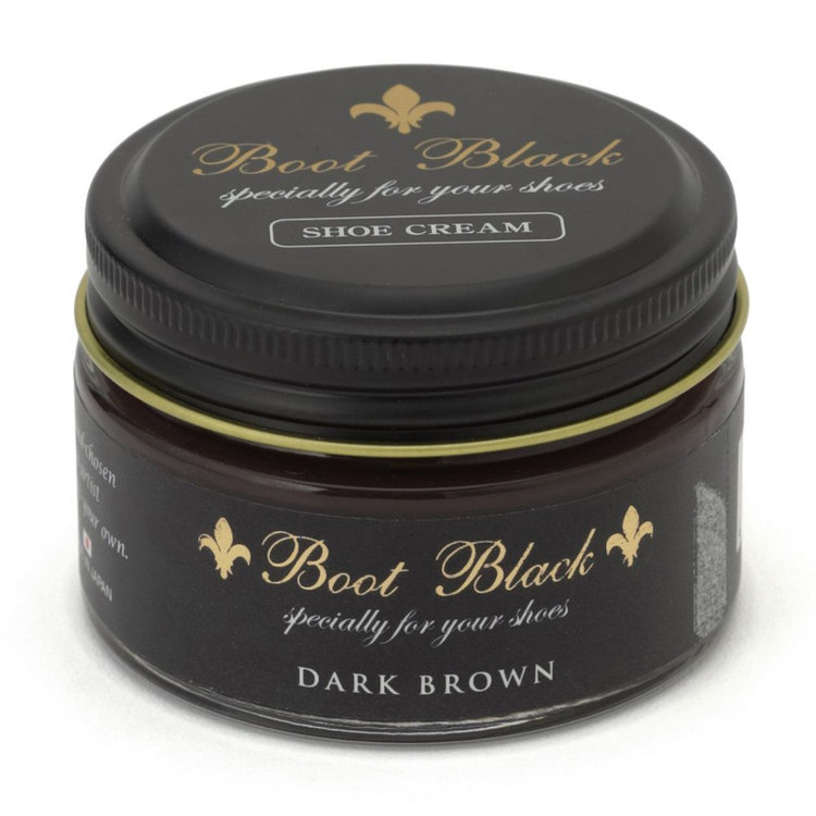 スーツセレクト 【Boot Black】ツヤ革専用クリーム【ダークブラウン/DARK BROWN】 茶濃色