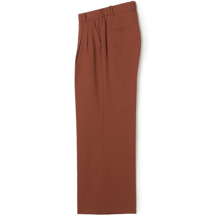 シルバーライン 【RELAX WIDE】【秋冬】 ダブルジャケットワイドパンツスーツ/ブリックブラウン/4S SUSTAINABILITY&ECOLOGY FABRIC/※パンツ裾上げ済仕様 その他