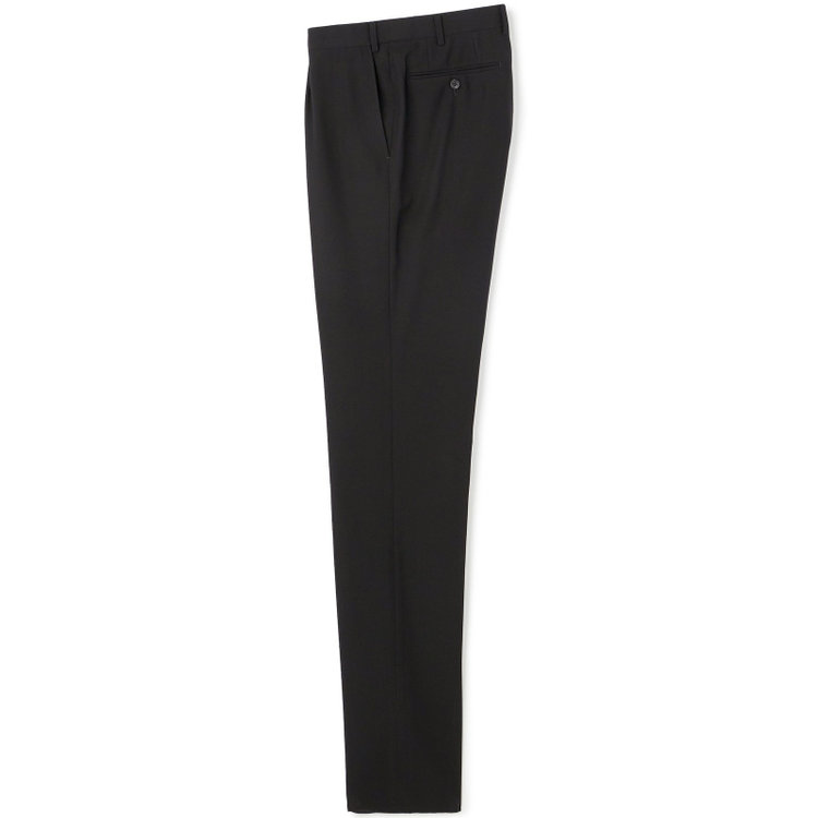 シルバーライン 【CLASSICO TAPERED】【春夏】2釦シングルフォーマルスーツ 1タック/スーパーブラック/ウエストムーブ/※裾上げ必要 黒