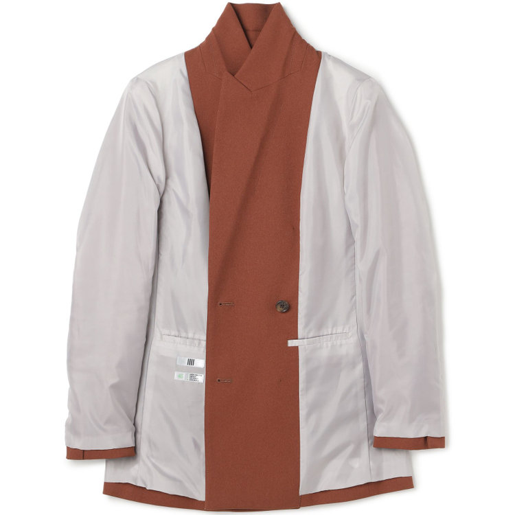 シルバーライン 【RELAX WIDE】【秋冬】 ダブルジャケットワイドパンツスーツ/ブリックブラウン/4S SUSTAINABILITY&ECOLOGY FABRIC/※パンツ裾上げ済仕様 その他