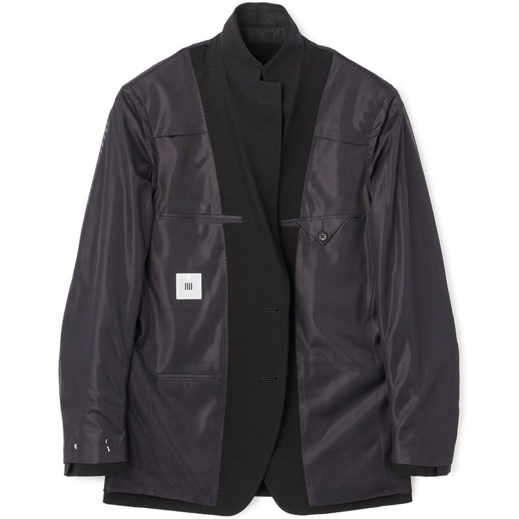 シルバーライン 【CLASSICO TAPERED】【春夏】2釦シングルフォーマルスーツ 1タック/スーパーブラック/ウエストムーブ/※裾上げ必要 黒