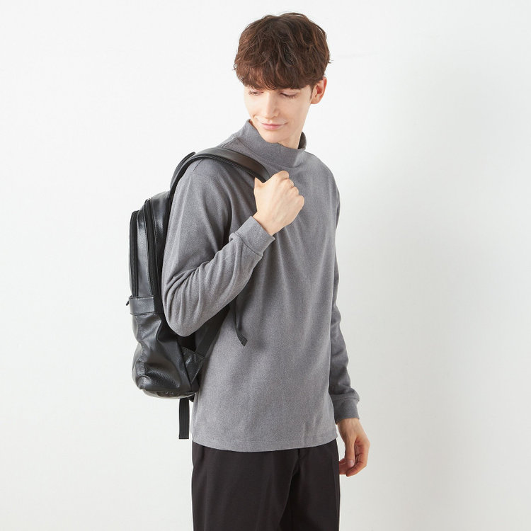 スーツセレクト  【RBC/長袖】ピーチフェイスモック/グレー グレー中間