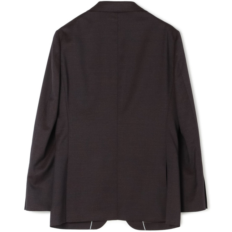 シルバーライン 【発送在庫あり】【CLASSICO TAPERED】【年間】2釦シングルスリーピーススーツ 1タック/ブラウン/※裾上げ必要 茶中間