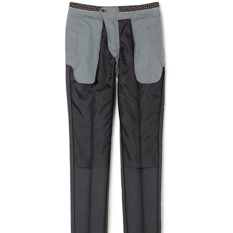 シルバーライン 【CLASSICO TAPERED】【年間】2釦シングルスーツ 1タック/グレー/パンツウォシャブル/※裾上げ必要 グレー中間