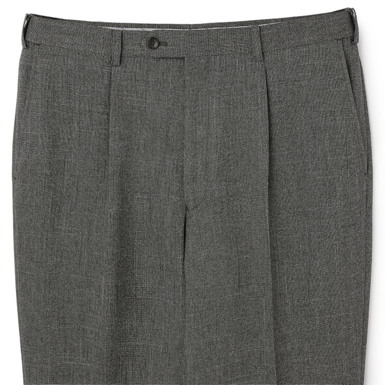 シルバーライン 【5DAYS CLOSET】【RBC】【秋冬】TUMUGITO 1タックテーパードパンツ セットアップ対応/ グレー×ツイル /ウエストムーブ /ウォッシャブル ※裾上げ必要 グレー中間