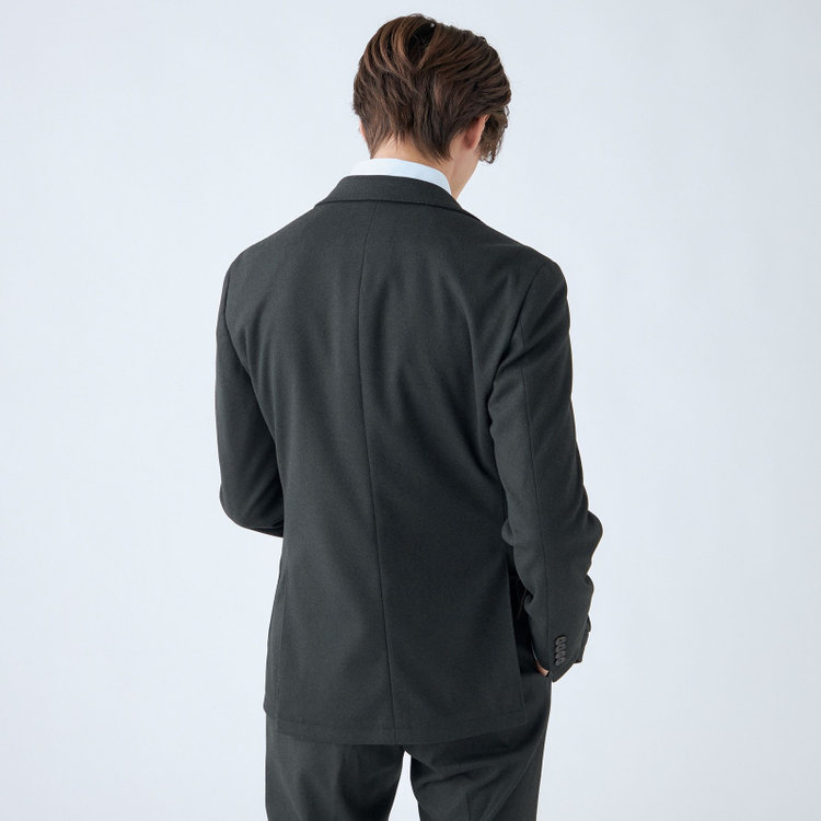 シルバーライン 【RBC】【秋冬】2釦ジャケット/ダークグリーン/パッチポケット/4S SUSTAINABILITY&ECOLOGY FABRIC 緑濃色