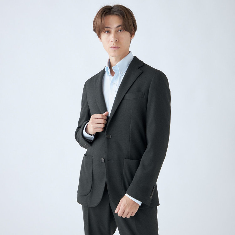 シルバーライン 【RBC】【秋冬】2釦ジャケット/ダークグリーン/パッチポケット/4S SUSTAINABILITY&ECOLOGY FABRIC 緑濃色